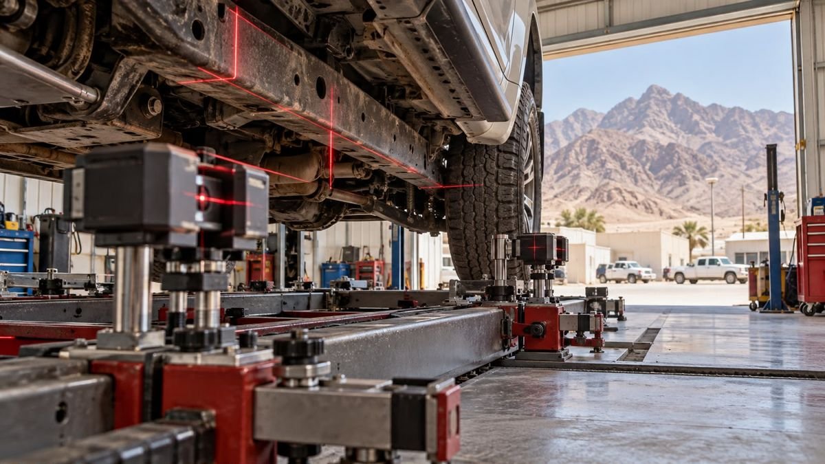 Measuring against factory specifications
